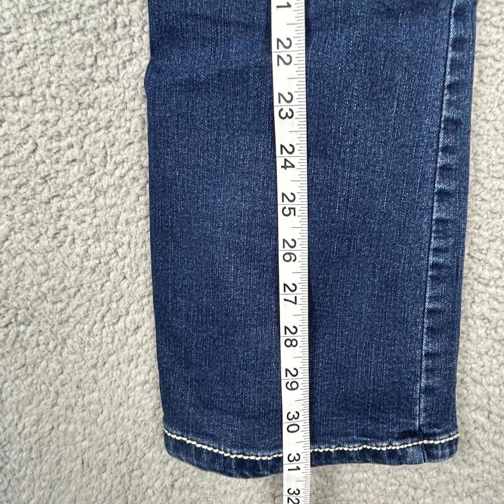 Wallflower Womens The Luscious Curvy Bootcut Jeans 1 Regular Blue Denim Classic - Picture 12 of 13